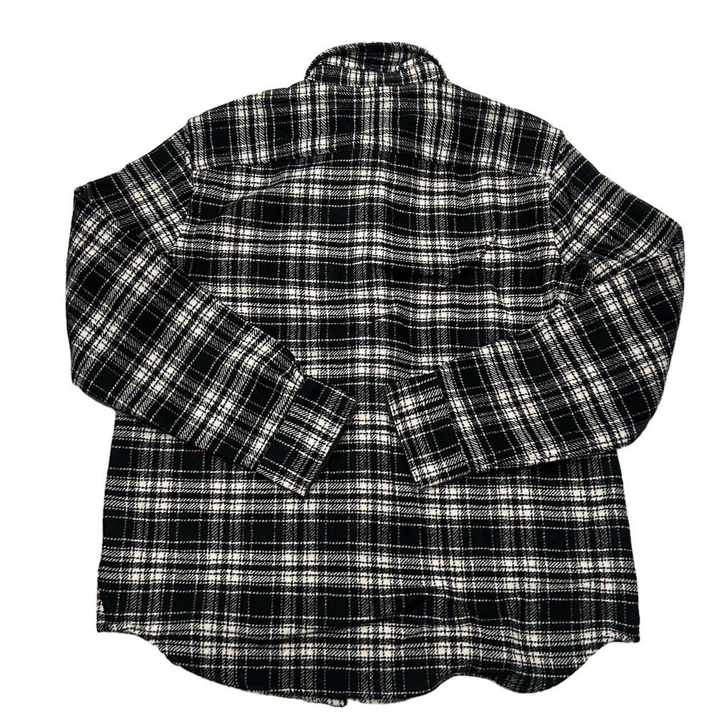 TODD SNYDER / トッド・スナイダー WOOL CHECK BUTTON DOWN LONG SLEEVE SHIRT M,XL-2