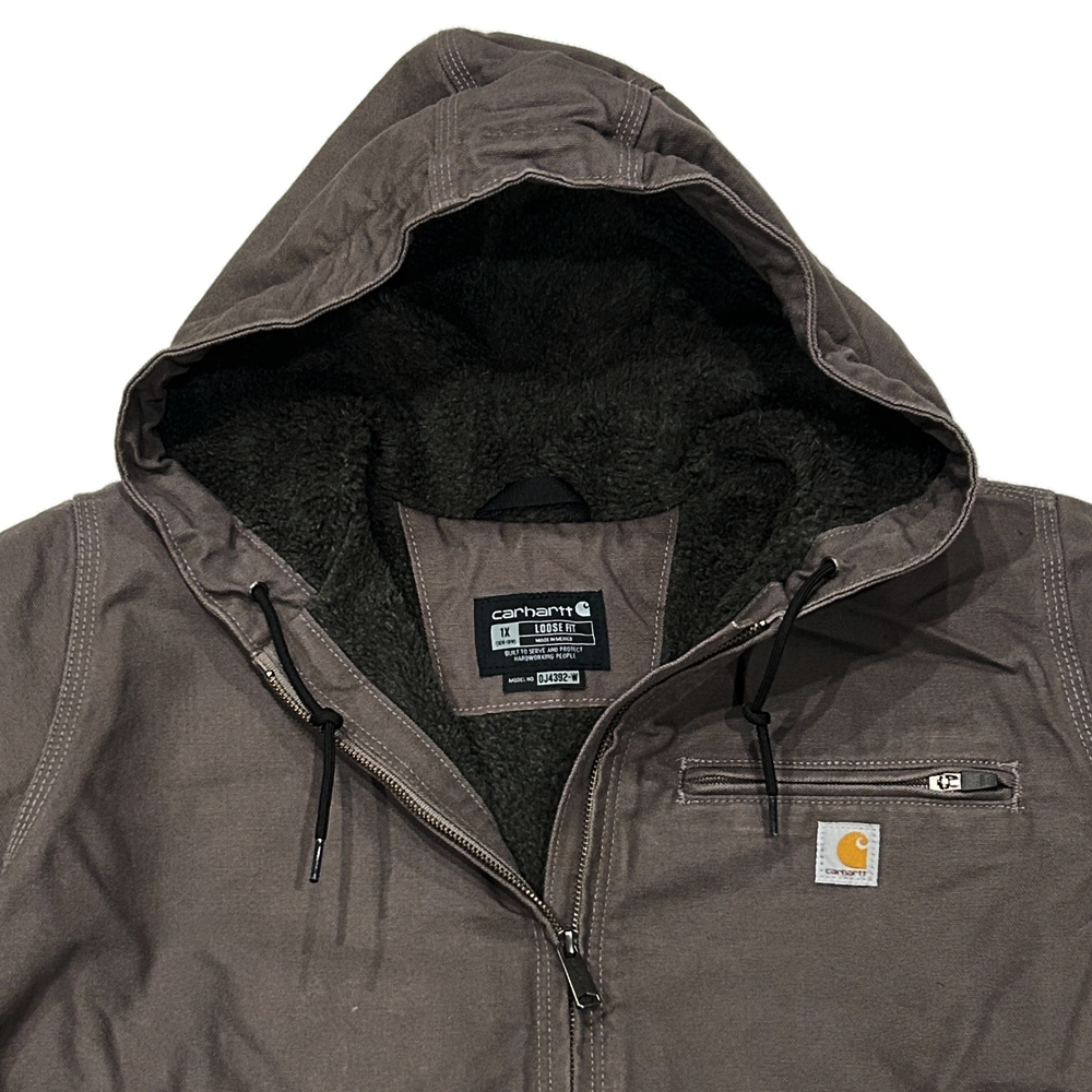 CARHARTT / カーハート US CARHARTT LOOSE FIT WASHED DUCK SHERPA-LINED SIERRA JACKET-5