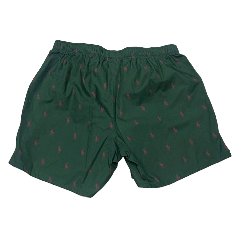 POLO RALPH LAUREN / ポロラルフローレン HOLIDAY PONY LOGO MONOGRAM TRUNKS GREEN L-2